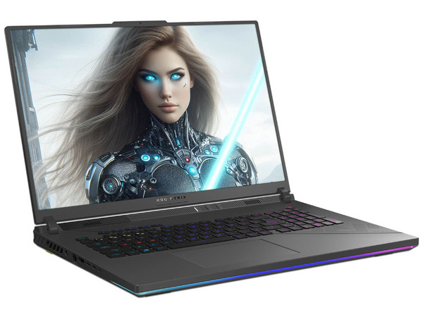 Laptop Gamer ASUS ROG Strix G18:
CPU AMD Ryzen 9 8940HX (hasta 5.3 GHz),
Memoria de 16GB DDR5,
SSD de 1TB,
Pantalla de 18