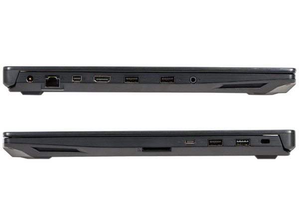 Laptop ASUS ROG STRIX GL503GE:
Procesador Intel Core i7 8750H (hasta 4.10 GHz),
Memoria de 12GB DDR4,
Disco Duro de 1TB,
SSD de 128GB,
Pantalla de 15.6