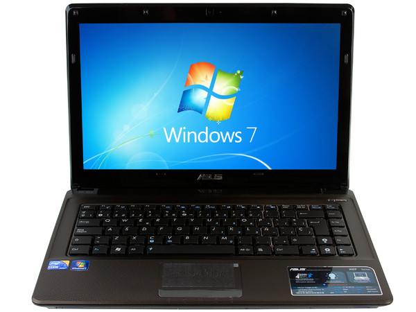Laptop ASUS K42F-MC1:
Procesador Intel Core i3-370M, (2.4GHz),
Memoria de 4GB DDR3, Disco Duro de 500GB,
Video Intel HD Graphics, DVD±RW,
Pantalla de 14
