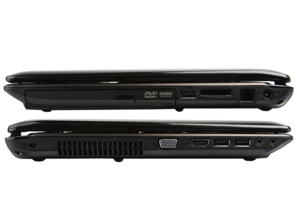 Laptop Asus K52F-MD1, Color Café:
Procesador Intel Pentium P6200 (2.13 GHz),
Memoria de 2GB DDR3, Disco Duro de 320GB,
Video Intel HD Graphics, DVD±R/RW,
Pantalla de 15.6
