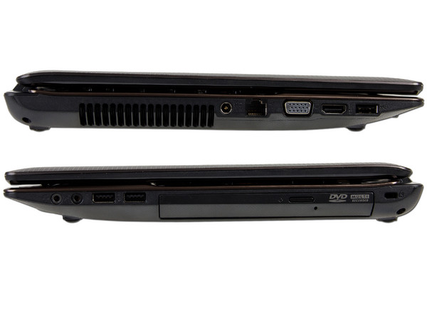 Laptop Asus K53E-ME1:
Procesador Intel Core i3-2310M (2.1GHz),
Memoria de 4GB DDR3, Disco Duro de 500GB,
Video Intel HD Graphics 3000, Pantalla de 15.6