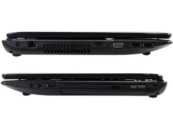 Laptop Asus K53U-MD2:
Procesador AMD E350 Dual Core (1.6GHz),
Memoria de 3GB DDR3, Disco Duro de 500GB,
Video HD Graphics 6310M, Pantalla LED de 15.6