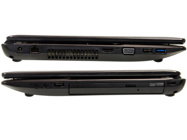 Laptop Asus K53Z-MS1S:
Procesador AMD A4-3305M (1.9 GHz),
Memoria de 4GB DDR3, D.D. de 500GB,
Pantalla de 15.6