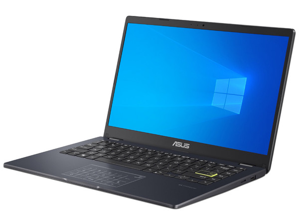 Laptop ASUS L410MA:
Procesador Intel Celeron N4050 (hasta  2.8 GHz),
Memoria de 4GB DDR4,
SSD de 128GB,
Pantalla de 14