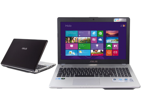 Laptop Asus N56VJ-MX1-H:
Procesador Intel Core i5-3210M (hasta 3.1GHz) 3era Generación,
Memoria 6 GB DDR3, Disco Duro 750 GB,
Pantalla LED de 15.6
