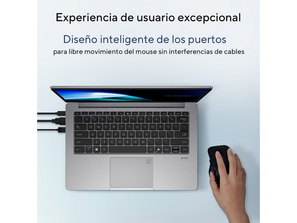 Laptop ASUS ExpertBook   P1503CVA-i716G512-P1 :
Procesador Intel Core i7 13620H (Hasta 4.9 GHz ),
Memoria de 16GB DDR5,
SSD de 512GB,
Pantalla de 15.6