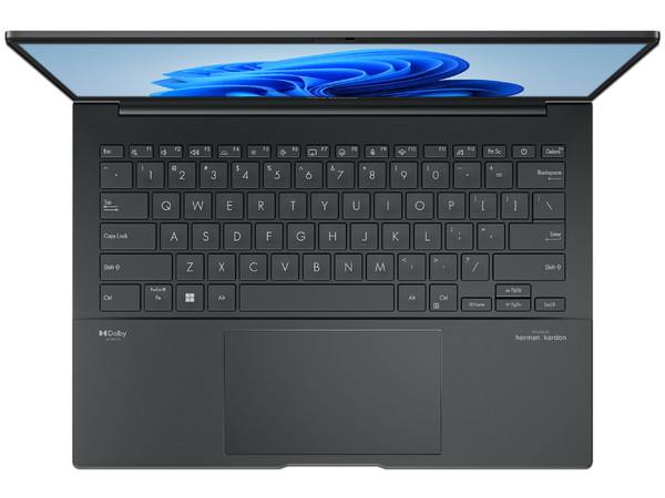 Laptop ASUS Zenbook 14: 
Procesador Intel Core Ultra 5 125H (hasta 4.5 GHz), 
Memoria de 8GB LPDDR5, 
SSD de 1TB, 
Pantalla de 14