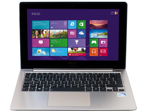 Laptop ASUS S200E-MPR6-H:
Procesador Intel Pentium 987 (1.5 GHz),
Memoria de 4 GB DDR3, Disco Duro de 500 GB,
Pantalla LED Multi Touch de 11.6
