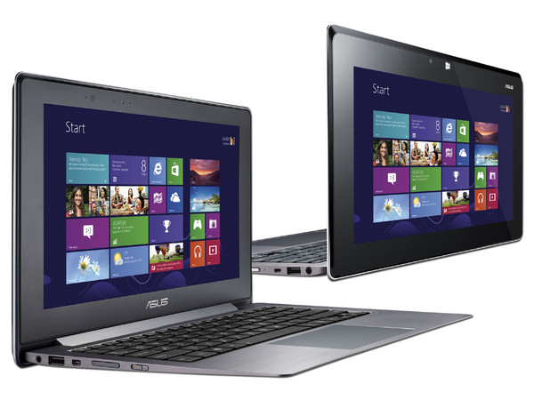 Laptop ASUS Asus Taichi 21:
Procesador Intel Core i5-3317U (1.7 GHz),
Memoria de 4 GB DDR3, SSD de 128 GB,
Doble Pantalla LED Touch de 11.6