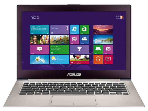 Ultrabook ASUS Zenbook UX31A-MPR3-H:
Procesador Intel Core i7-3517U (hasta 3.0 GHz) 3ra Generación,
Memoria 4 GB DDR3, SSD 256 GB,
Pantalla LED de 13.3