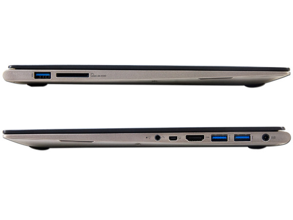 Ultrabook Asus ZENBOOK UX32A:
Procesador Intel Core i3-3217U (1.8 GHz) 3era Generación,
Memoria de 4GB DDR3, D. D. de 500GB, 22GB SSD,
Pantalla LED de 13.3