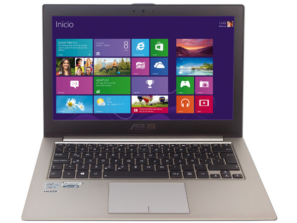 Ultrabook Asus ZENBOOK UX32A:
Procesador Intel Core i3-3217U (1.8 GHz) 3era Generación,
Memoria de 4GB DDR3, D. D. de 500GB, 22GB SSD,
Pantalla LED de 13.3