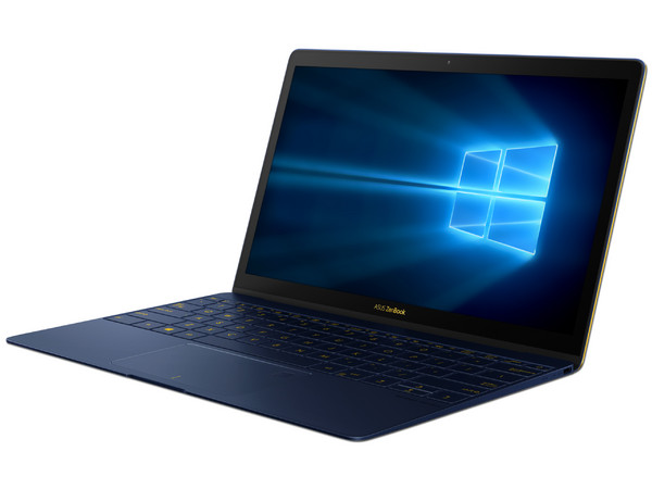 Laptop ASUS ZenBook UX390UA:
Procesador Intel Core i7 7500U (hasta 3.5 GHz),
Memoria de 16GB LPDDR3,
SSD de 512GB,
Pantalla de 12.5