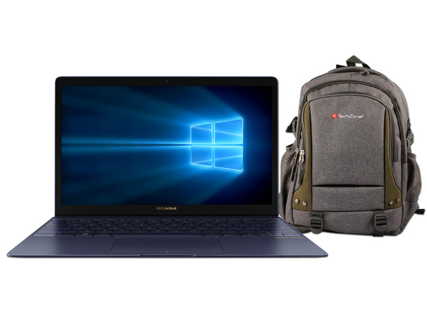 Laptop ASUS ZenBook UX390UA:
Procesador Intel Core i7 7500U (hasta 3.5 GHz),
Memoria de 16GB LPDDR3,
SSD de 512GB,
Pantalla de 12.5