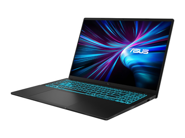 Laptop Gamer ASUS V16: 
Procesador Intel Core 7 240H (hasta 5.2 GHz), 
Memoria de 16GB DDR5, 
SSD de 1TB, 
Pantalla de 16