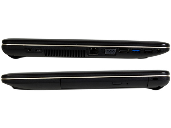Laptop ASUS X540SA:
Procesador Intel Celeron N 3050 (hasta 2.16 GHz),
Memoria de 2GB DDR3L,
Disco Duro de 500GB,
Pantalla de 15.6