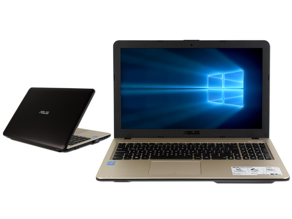 Laptop ASUS X540SA:
Procesador Intel Celeron N 3050 (hasta 2.16 GHz),
Memoria de 2GB DDR3L,
Disco Duro de 500GB,
Pantalla de 15.6