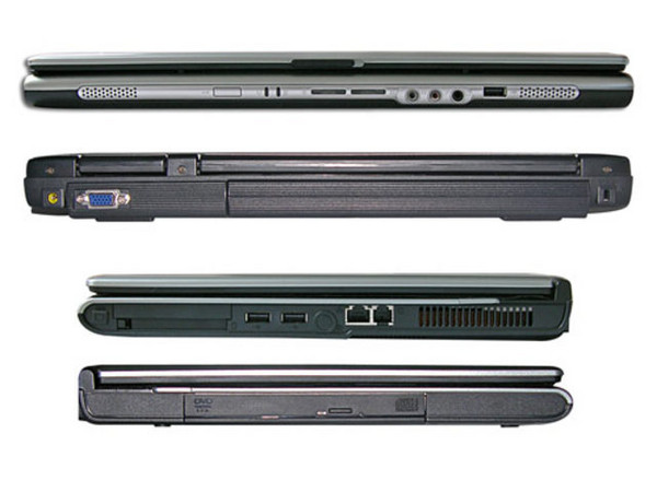 Portátil Acer TravelMate 4072WLCi,
Procesador Intel Pentium M 735 (1.7 GHz),
Memoria de 512MB DDR2, Pantalla de 15.4