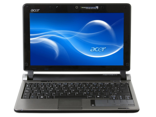 Netbook Acer Aspire One:
Procesador Intel Atom N270 (1.60 GHz),
Memoria de 1GB DDR II,  Almacenamiento Interno 160GB,
Pantalla de 10.1