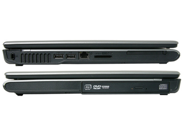 Portátil Acer Aspire BL50:
Procesador Intel Core Solo T1350(1.86Ghz),
Memoria de 512MB DDRII, Disco Duro de 80GB,
Pantalla TFT de 15.4