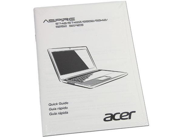 Laptop Acer Aspire 5742-6624:
Procesador Intel Core i3-370M (2.4GHz),
Memoria de 3GB DDR3, Disco Duro de 640GB,
Pantalla LED de 15.6