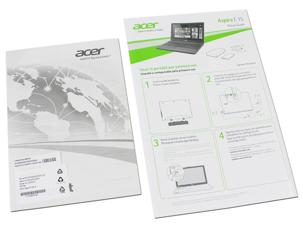 Laptop Acer E 15:
Procesador Intel Core i5-4210U (hasta 2.7 GHz) 4ta Generación,
Memoria 8 GB DDR3L, D.D. de 1 TB,
Pantalla LED de 15.6