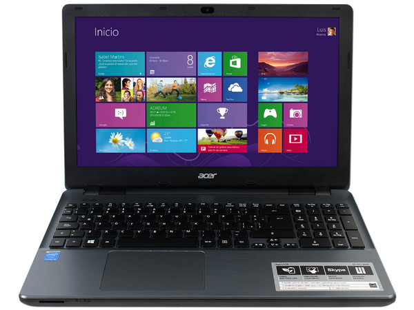 Laptop Acer E 15:
Procesador Intel Core i5-4210U (hasta 2.7 GHz) 4ta Generación,
Memoria 8 GB DDR3L, D.D. de 1 TB,
Pantalla LED de 15.6
