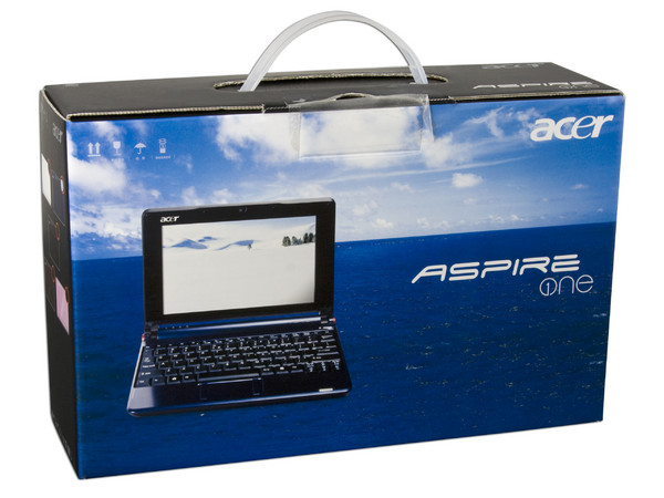 UltraPortátil Netbook Acer Aspire One:
Procesador Intel Atom N270 (1.60 GHz),
Memoria de 1GB DDR II, Almacenamiento Interno 8GB,
Pantalla de 8.9