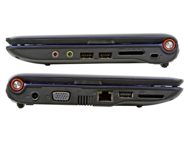 UltraPortátil Netbook Acer Aspire One:
Procesador Intel Atom N270 (1.60 GHz),
Memoria de 1GB DDR II,  Almacenamiento Interno 80GB,
Pantalla de 8.9