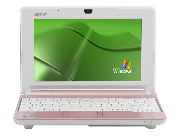 UltraPortátil Netbook Acer Aspire One:
Procesador Intel Atom N270 (1.60 GHz),
Memoria de 1GB DDR II, Disco Duro de 160GB,
Pantalla de 8.9