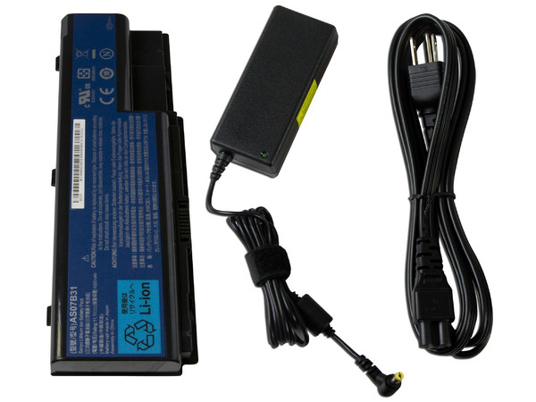 Portátil Acer Aspire AS5520-5495:
Procesador AMD Athlon 64 X2 DualCore (1.9GHz),
Memoria de 1GB DDR II, Disco Duro de 120GB,
Pantalla de 15.4