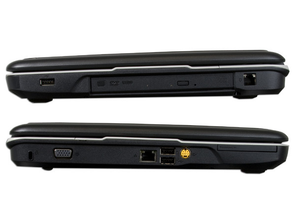 Portátil Acer Aspire 5315-2060:
Procesador Intel Celeron M 530 (1.73Ghz),
Memoria de 512MB DDR II, Disco Duro de 120GB,
Pantalla de 15.4