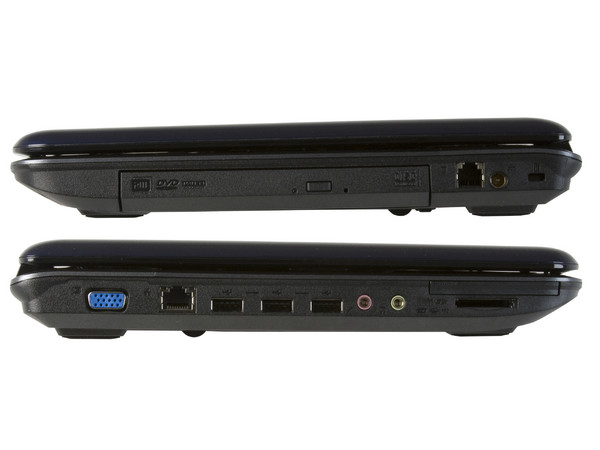 Portátil Acer Aspire 5535-6332:
Procesador AMD Athlon 64 X2, (2.0GHz),
Memoria de 2GB DDR II, Disco Duro de 250GB,
Pantalla de 15.6