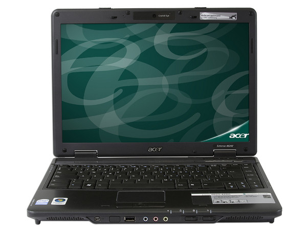 Portátil Acer EX4620-4260:
Procesador Intel Pentium Dual Core T2370 (1.73GHz),
Memoria de 2GB DDR II, Disco Duro de 160GB,
Pantalla de 14.1
