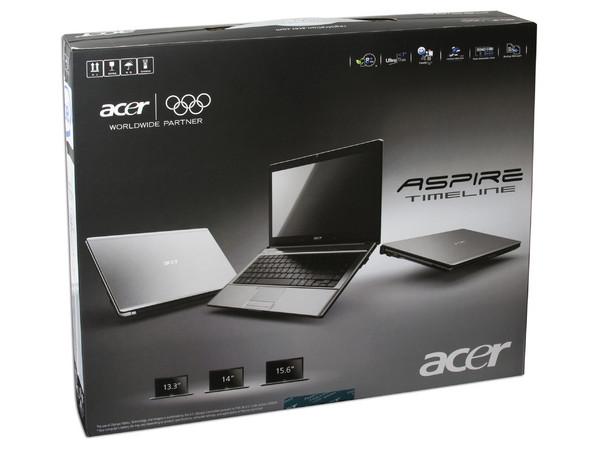 Laptop Ultra Delgada Acer Aspire Timeline 3810TZ-4599:
Procesador Intel Pentium SU2700 (1.3GHz),
Memoria de 2GB DDR III, Disco Duro de 250GB,
Pantalla de 13.3