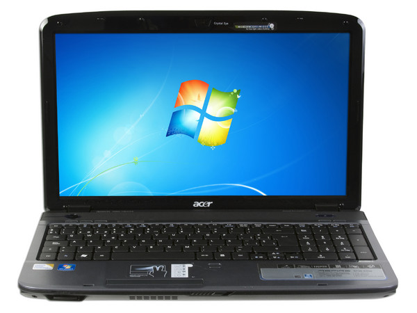 Laptop Acer Aspire 5738-6950:
Procesador Intel Core 2 Duo T6600 (2.2GHz),
Memoria de 3GB DDR3, Disco Duro de 320GB,
Pantalla LCD de 15.6