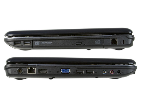 Laptop Acer Aspire 5738-6950:
Procesador Intel Core 2 Duo T6600 (2.2GHz),
Memoria de 3GB DDR3, Disco Duro de 320GB,
Pantalla LCD de 15.6