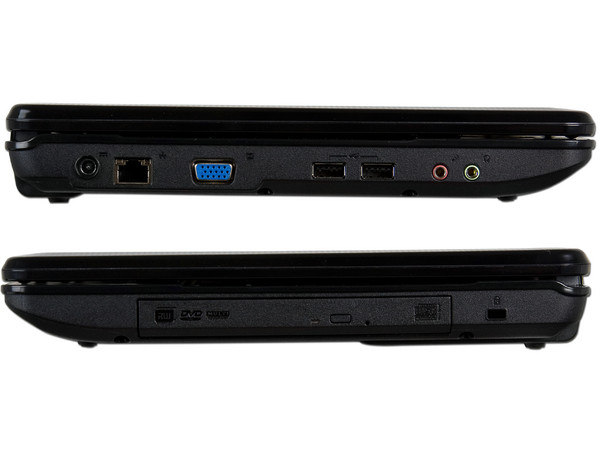 Laptop Acer Aspire 5517-5120:
Procesador AMD Athlon 64 TF-36 (2.0 GHz),
Memoria de 2GB DDR II, Disco Duro de 160GB,
Video ATI Radeon HD 3200,
Pantalla de 15.6
