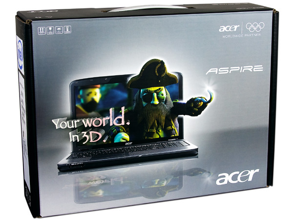 Laptop Acer Aspire 3D 5738DZG-4103:
Procesador Intel Pentium DC T4400 (2.2GHz),
Memoria de 3GB DDR2, D.D.320GB,
Video ATI Mobility Radeon HD 4570, 
Pantalla 15.6