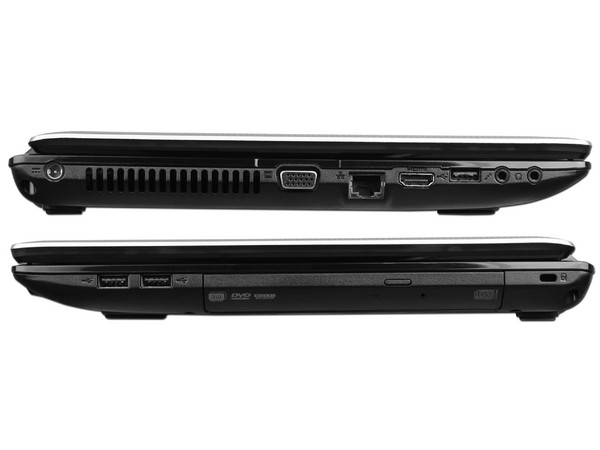 Laptop Acer Aspire 5551-2631:
Procesador AMD Athlon X2 P320 (2.1 GHz),
Memoria de 2GB DDR3, Disco Duro de 250GB,
Video ATI Radeon HD 4250,
Pantalla de 15.6