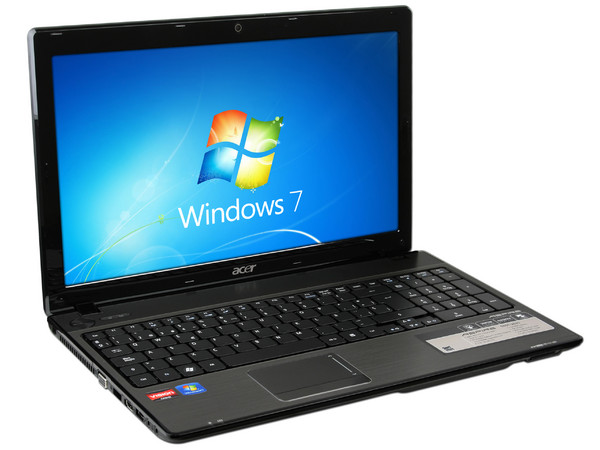 Laptop Acer Aspire 5551-2631:
Procesador AMD Athlon X2 P320 (2.1 GHz),
Memoria de 2GB DDR3, Disco Duro de 250GB,
Video ATI Radeon HD 4250,
Pantalla de 15.6