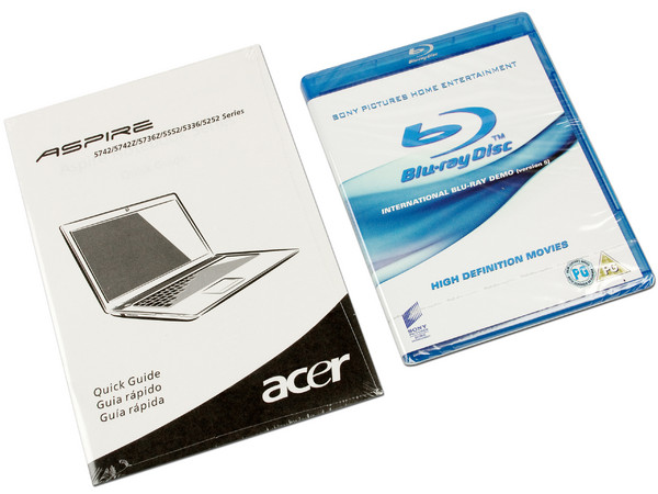 Laptop Acer Aspire 5742-6690:
Procesador Intel Core i3-380M (2.53GHz),
Memoria de 4GB DDR3, Disco Duro de 640GB,
Lector de Blu-ray / DVD-SuperMulti DL,
Pantalla HD LED de 15.6