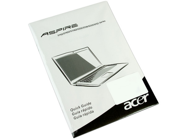 Laptop Acer Aspire AS5742Z-4476: 
Procesador Intel Pentium P6200 (2.13GHz),
Memoria de 4GB DDR3, Disco Duro 640GB, 
Pantalla HD LED de 15.6