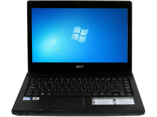 Laptop Acer Aspire 4733Z-4425:
Procesador Intel Pentium DC T4500 (2.3GHz),
Memoria de 2GB DDR3, Disco Duro de 500GB,
Pantalla LED de 14