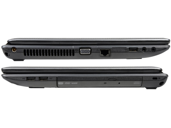Laptop Acer Aspire 5333-2619:
Procesador Intel Celeron P4600 (2.0 GHz),
Memoria de 2GB DDR3, Disco Duro de 250GB,
Pantalla LED de 15.6