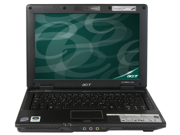 Portátil Acer TM6292-6205:
Procesador Intel Core 2 Duo T7300 (2.0GHz),
Memoria de 2GB DDR II, Disco Duro de 160GB,
Pantalla de 12.1