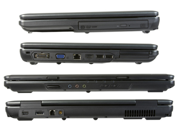 Portátil Acer TravelMate 5730-6685:
Procesador  Intel Core 2 Duo T6570, (2.1GHz),
Memoria de 3GB DDR II, Disco Duro de 320GB,
Pantalla de 15.4