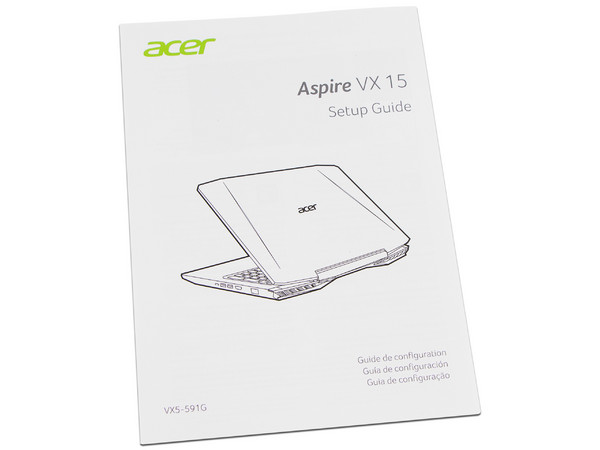Laptop Acer Aspire VX5-591G-57ML:
Video Nvidia GeForce GTX1050,
Procesador Intel Core i5 7300HQ (hasta 3.50 GHz),
Memoria de 8GB DDR4,
Disco Duro de 1TB,
Pantalla de 15.6