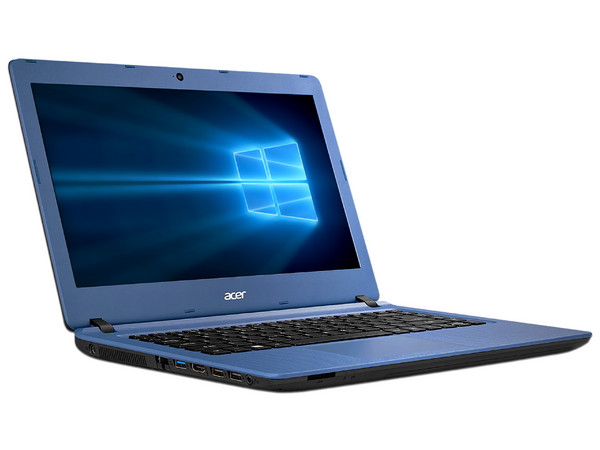 Laptop Acer Aspire ES1-432:
Procesador Intel Celeron N 3350 (hasta 2.40 GHz),
Memoria de 2GB DDR3L,
Disco Duro de 32GB eMMC,
Pantalla de 14
