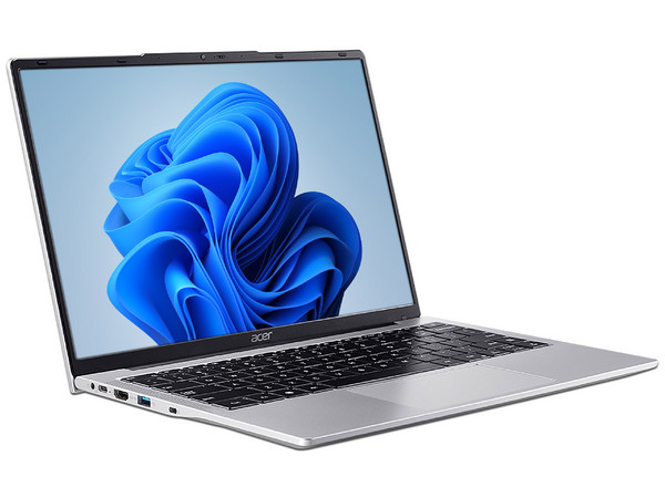 Laptop Acer Aspire Lite 14: 
Procesador Intel N100 (hasta 3.4 GHz), 
Memoria de 8GB DDR4, 
SSD de 256GB, 
Pantalla de 14